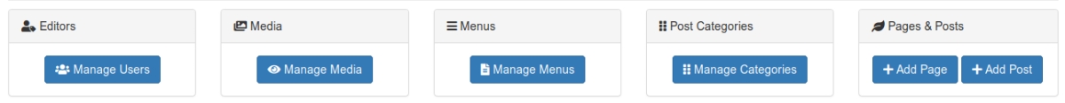 Hoteloni Pages & Posts Top Menu